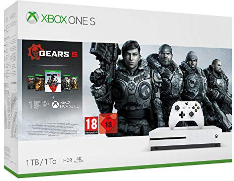 Xbox One S 1TB Console - Gears 5 Bundle