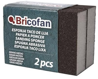 PACK 2 UNDS ESPONJA TACO DE LIJA GRANO MEDIO