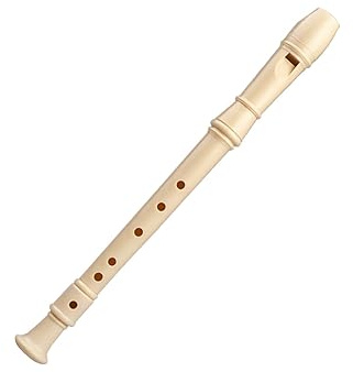 skola blockflöjt Sopranblockflöjt ABS 6 Hål För Nybörjarinstrument C Key Sopranblockflöjt Flöjt Descant Blockflöjt Träblås