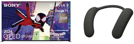 Sony BRAVIA 9 QLED (XR l Mini LED), K65XR90, 65 Inch BRAVIA Theatre U