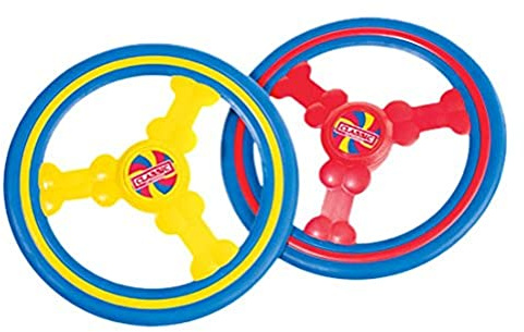 CLASSIC Pet Products Tri-Bone Flyer, Colours Vary, Green