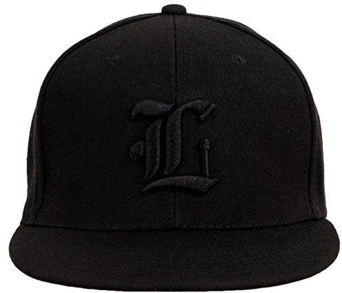 4sold Fullcap, 6-panels basebollkeps, baseball svart Versch snapback, (Designerbasebollkeps, män, kvinnor, unisex, vuxna) hiphopmössa, hysteres-stängning, L, En Storlek