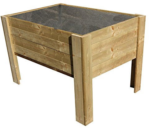 AD servicios Mesa de Cultivo (huerto Urbano) Especial hortalizas Profundas 120x80x80 cm 40 cm Profundidad