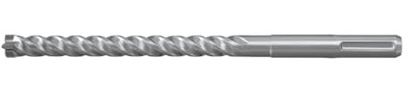 Fischer Quattric II 24/200/250 Punta SDS Plus a quattro taglienti per trapano e martelli perforatori, 549962