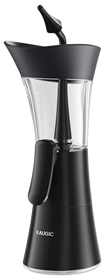 KAUGIC Ear Wax Removal Kit - Manual, One-Hand Control, Soft Silicone Tips, Ear Irrigation Flushing System