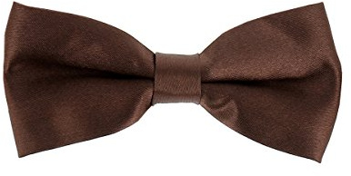 cravateSlim Noeud Papillon Garçon Marron clair - Noeud Papillon Enfant Garçon d'Honneur Mariage, Baptême - Collection Père et Fils, Papa et Enfant
