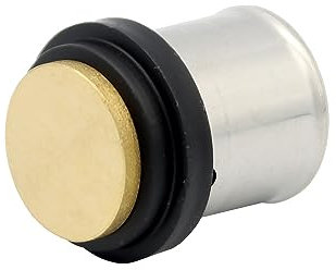 Pipetec Pressfitting Stopfen 20x2 mm Blindstopfen Endstopfen TH Kontur Verbundrohr, DVGW, TH-Profil
