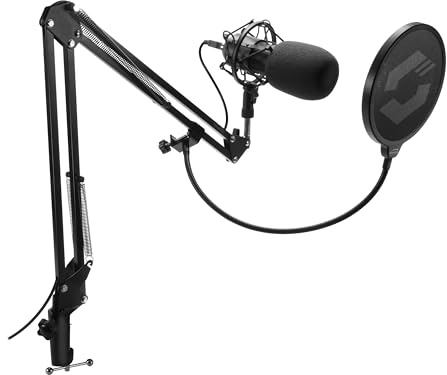 Speedlink VOLITY Ready Streaming Starter Set - Streamer Set för spel/dator/notebook/bärbar dator, svart