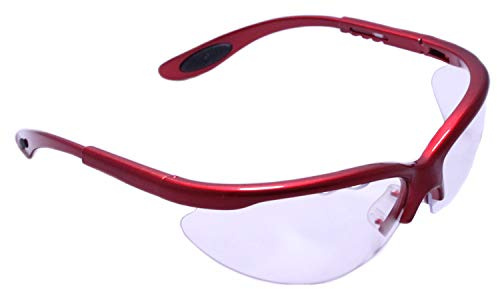 Python Xtreme View Lunettes de protection pour racquetball Rouge