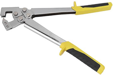 Crimpadora de Pernos, Alicates de Abrazadera de Quilla Ligeros de Acero Inoxidable para Decoración (Astilla)