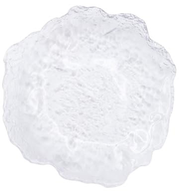 OKUMEYR Piatto in Vetro Creativo Per Bistecca e Pasta Vassoio Elegante Per Carne e Insalata Multiuso Per Servire e Conservare Cibi Antideformazione e Facile Da Pulire