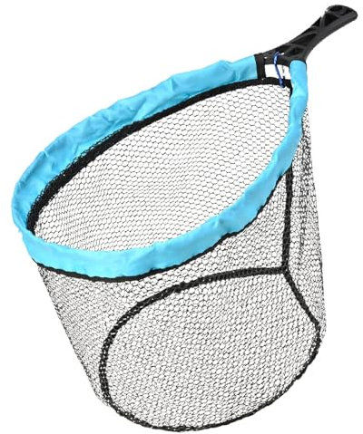 Filet de pêche pliable | Épuisette solide | Équipement de capture flexible pour crevettes, truites, silures, écrevisses, design robuste pour la pêche, équipement de lac en plein air, pêche en bassin
