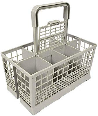 Panier à couverts universel pour lave-vaisselle, 24 x 14 x 12 cm, compatible avec Kenmore, Whirlpool, Bosch, Maytag, KitchenAid, Samsung, GE, etc