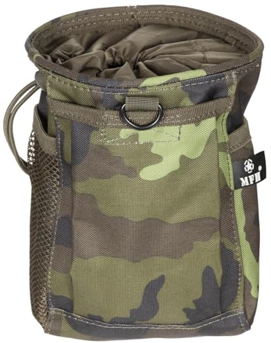 MFH Funda para cartucho, MOLLE, M 95 CZ camuflaje, 14 x 20 x 8/14 cm