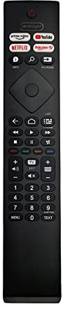 Ricambio telecomando philips per telecomando philips tv originale con pulsanti video Netflx Youtub Raknten TV
