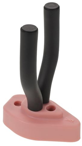 Cabilock Soporte de Pared para Guitarra Resistente y Práctico para Bajos y Guitarras Eléctricas Fácil de Instalar para Decoración de Salas de Estar y Estudios Ganchos Horizontales