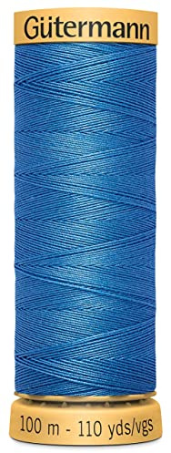 Gütermann Natural Cotton Thread 110 Yards-Sky Blue