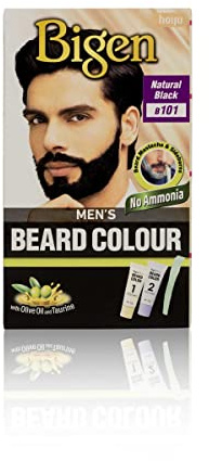 Bigen Men's Beard Natural Black B101
