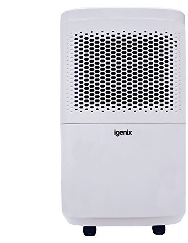 Igenix IG9813 12L/Day Dehumidifier for Mould Removal & Clothes Drying, Removes 12 Litres Moisture, Damp, Mould in Home, Kitchen, Bedroom, Caravan, Office, Garage or Bathroom