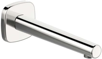 Caño de bañera Hansa Hansadesigno Style, 212 mm, rosetón redondo/esquina/borde suave, proyección 195 mm, 51162180