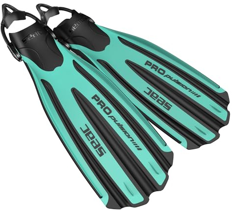 Seac Propulsion S, Aletas de Buceo con Correa elástica, Made in Italy, Tiffany, 37/39