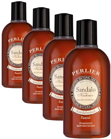 Perlier Bagno Schiuma Sandalo - 500 ml (Confezione da 4)