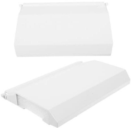 Toyvian 2 Piezas De Plástico para Puerta De Skimmer De Piscina Repuesto De Compuerta Skimmer PVC Esponja Blanca