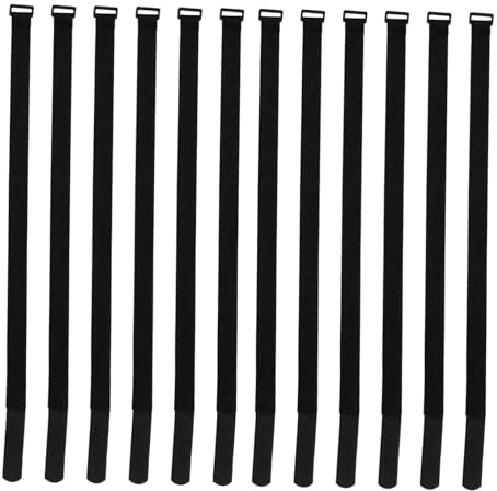 iplusmile 12pièces Lot de Sangles De Fixation pour Parasol De Terrasse Sangles Réutilisables Et Anti-Vent Adaptées à La Plupart des Parasols De Jardin