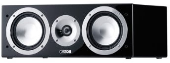 Canton Chrono SL 555 Enceinte Centrale 85/140 W Noir Brillant