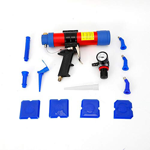 310ml Druckluft Kartuschenpresse Silikonpistole Kartuschenpistole Silikonspritze für Glas Montieren, Abdichtung
