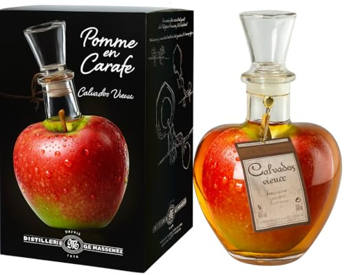 Peureux Massenez Apple Prisoner Eau De Vie - A French Fruit Brandy Infused with Real Apples - 40% ABV - A Rich And Luxurious Drinking Experience