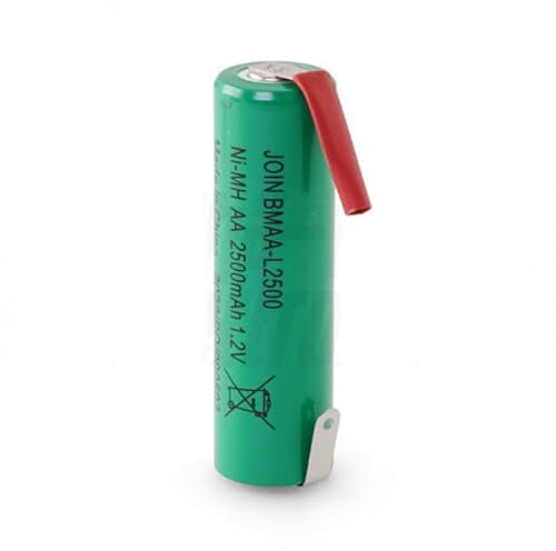ALPHA ELETTRONICA Batteria Ni-MH AA - 1,2V 2500mAh con Lamella