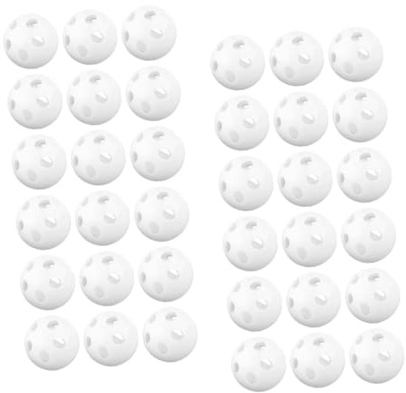 ERINGOGO Balones Sonajero para Muñecos 24mm Infantiles 100 Piezas Plástico Generador de Ruido Accesorios para Juguetes DIY Entrenamiento Sensorial Bebés Fiesta