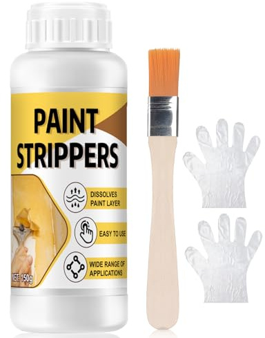 NoxGule 150g Farbentferner, Abbeizer für Lack Metall, Lack Entferner Metall, Paint Stripper, Abbeizer für Holz Lack, Entfernen Alter Farbe von Holz und Metalloberflächen