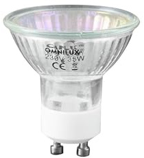 OMNILUX GU-10 230 V/35 W 1500 h blå