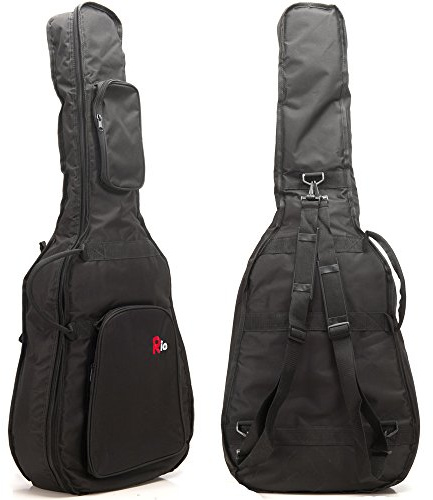 Rio 4/4 pour guitare électrique 10 mm rembourré Sac de transport Coque Housse – Neuf