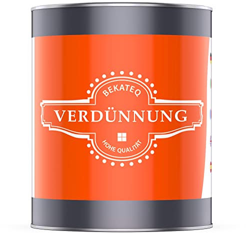BEKATEQ Verdünnung 5x1L Kunstharzlack Alkydharzlack Universalverdünnung Verdünner LS-517