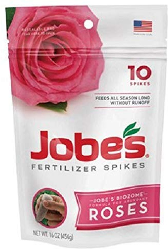 (12) packages Jobes 04102 10 Pack Slow Release Rose Fertilizer Spikes