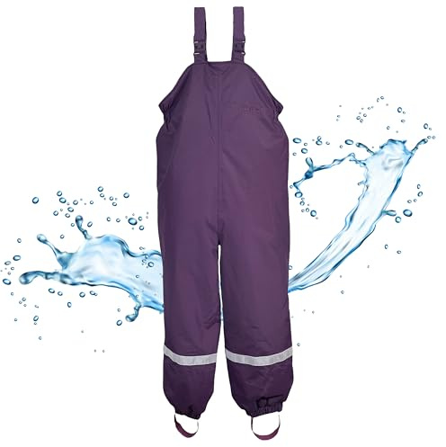 BMS Kinder Schneehose Taslan/Sorona Pflaume-92