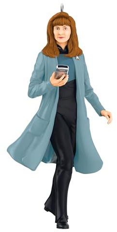 Hallmark Keepsake julprydnad 2024, Star Trek: Nästa generation Dr. Beverly Crusher, gåvor till trekkies