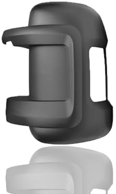 PROMOLINK Cache de rétroviseur extérieur Compatible avec Peugeot Boxer Fiat Ducato Citroën Jumper à partir de 2006 Opel Movano à partir de 2021 Cache de rétroviseur de remplacement Noir 735440414