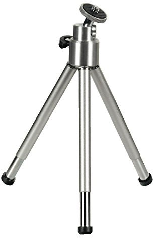 HAMA Mini Treppiede 3 sezioni (14-21 cm, 124 g), Argento