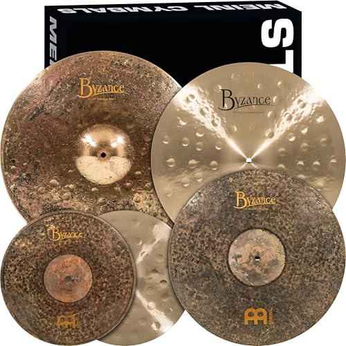 Meinl Cymbals MJ401+18 Mike Johnston Pack Byzance Cymbal Box Set with Free 18 Byzance Extra Dry Thin Crash (VIDEO)