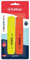 Kathay 86211999 Textmarker, gelb und orange, abgeschrägte Spitze 4 mm, 2 Stück