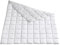 Häussling Home Sommer Daunendecke 140x200 cm | Sommerdecke, Daunendecke Sommer, Made in Germany, 90% Daunen, auch für Allergiker geeignet, Bezug 100% Baumwolle, Weiß