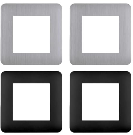 4 Stück Lichtschalter-Abdeckungsaufkleber, Lichtschalter-Schutzaufkleber, Lichtschalter-Wandaufkleber, Selbstklebende Schalteraufkleber, Steckdosenaufkleber