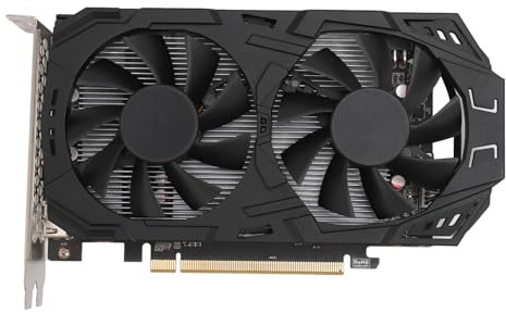 VBESTLIFE Carte Graphique RX560XT 8 Go, GDDR5 256 Bits GPU, 2 Fan de Refroidissement PCIe 3.0 X16 Carte Vidéo de Jeu, Carte Informatique de Bureau avec Port HDMI