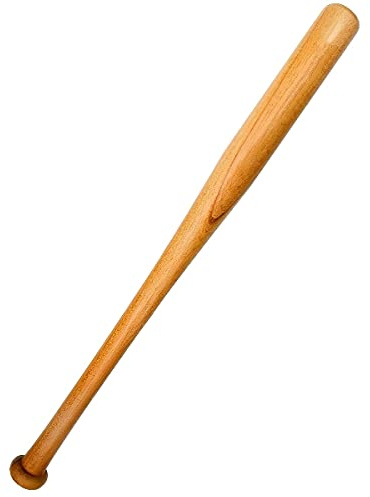 Wooden & Aluminium Baseball Bat for Adult and Kids Outdoor Training, Practice, Self and Home Defense, 29 or 33 Inch
