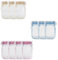 Vanyibro 10 Pcs Mason Jar Zipper Bags,3 Sizes, Snacks Zipper Sealed Bags,Reusable Spice Storage Bags for Food & Sandwiches