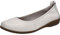 Josef Seibel Damen Klassische Ballerinas Fenja 01,Weite G (Normal),Halbschuhe,Sommerschuhe,Slipper,Ballerina-Schuhe,flach,Weiss,40 EU